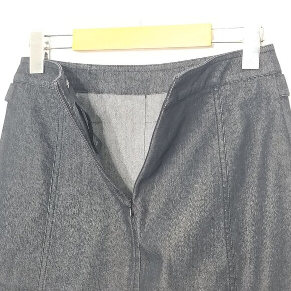 Vintage Jacob A-Line Classic Denim Skirt - Picture 4 of 9